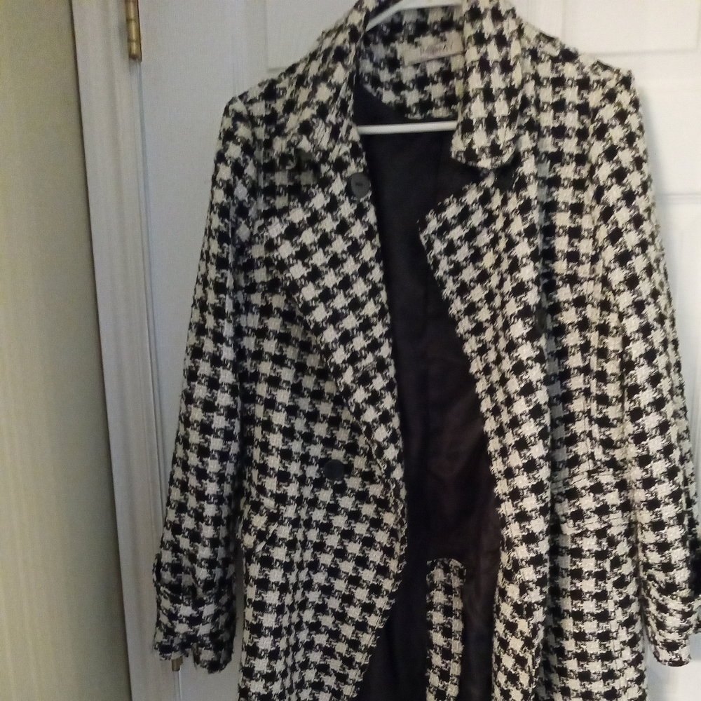 Coat wool and rayon